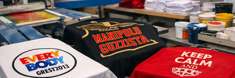 Serigrafia su magliette