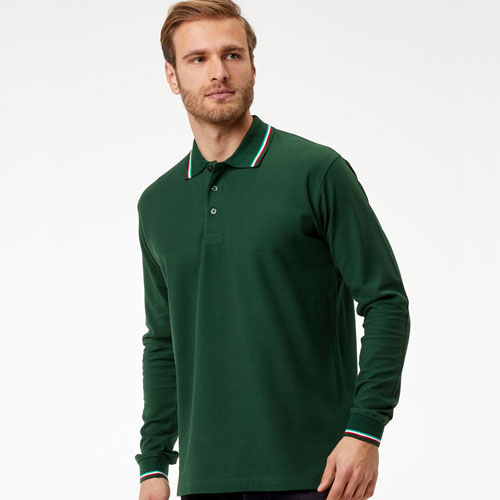 Polo manica lunga BS Italy
