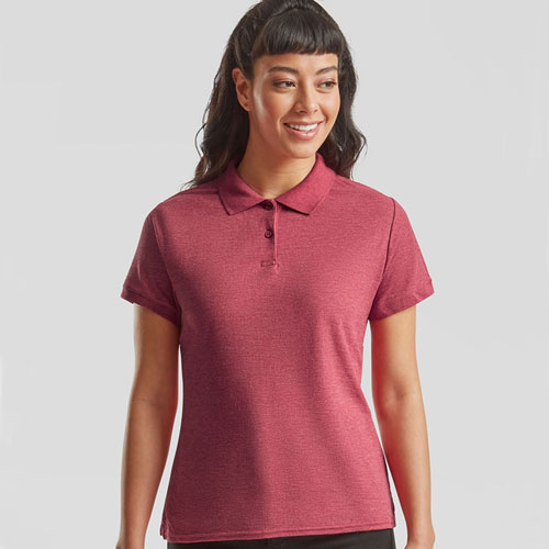 Polo donna Fruit of the Loom Blended Woman